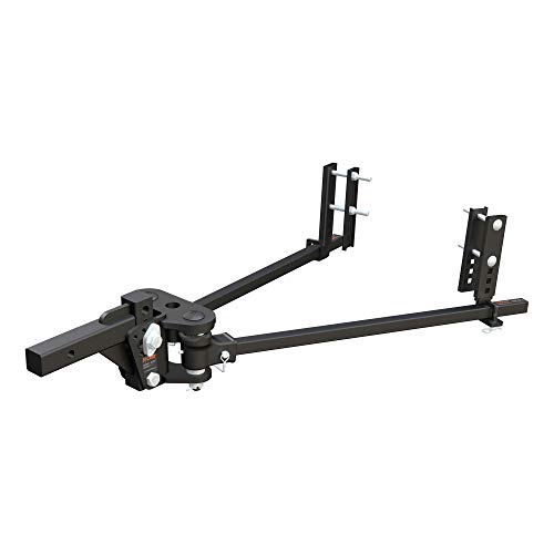 CURT 17499 TruTrack 4P Weight Distribution Hitch with 4x Sway Control, Up to 8K, 2-Inch Shank