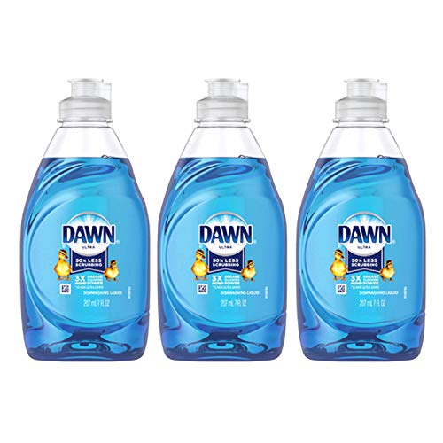 Value Pack of 3 Dawn Procter & Gamble 39713 Dish Soap, Ultra Original, 7-oz. Each.