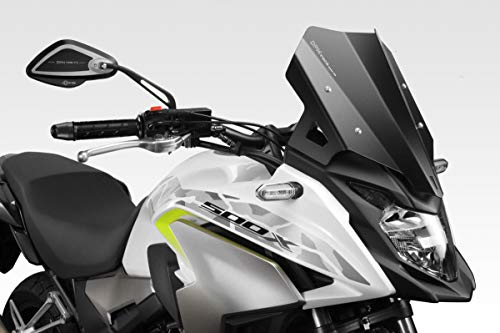 CB500X 2019/23 - Kit Windscreen 'Exential' (R-0925) - Aluminum Windshield Fairing - Hardware Fasteners Included - De Pretto Moto Accessories (DPM Race) - 100% Made in Italy