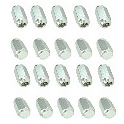 Sturdy Built (20) Boat Trailer 304 Stainless Steel Acorn Lug Nuts 1/2"-20 Thread