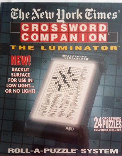 The New York Times Crossword Companion Roll-A-Puzzle with The Luminator