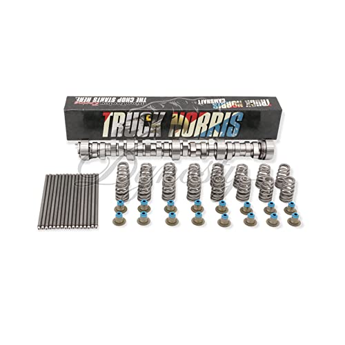 BTR Truck Norris Camshaft Kit with Springs Seals and Pushrods for Gen 3/4 LS 4.8 5.3 5.7 6.0 6.2 LS1 Vortec