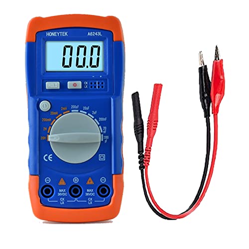 HONEYTEK A6243L Digital Inductance Meter Electronic Capacitance Tester Inductance/Capacitor Test Table