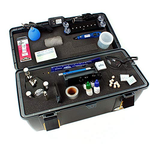 Delta Kits Windshield Repair Kit + Advanced Cordless UV Resin Curing Lamp - EZ-350S Mobile Pro Plus