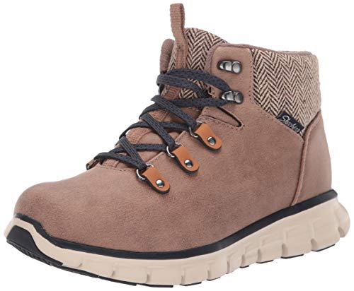 Skechers Women's Synergy-Mountain Dreamer Chukka Boot, Taupe, 10 M US