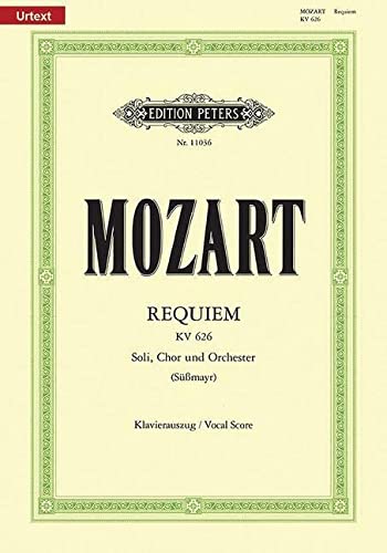 Requiem in D minor K626 (Completed by F. X. Smayr) (Vocal Score) (Edition Peters)