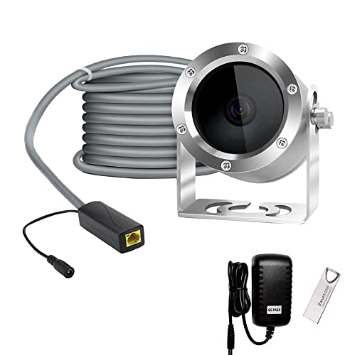 Barlus Underwater Camera, Aquarium Live Streaming Pond 5MP Camera with 32ft Cables