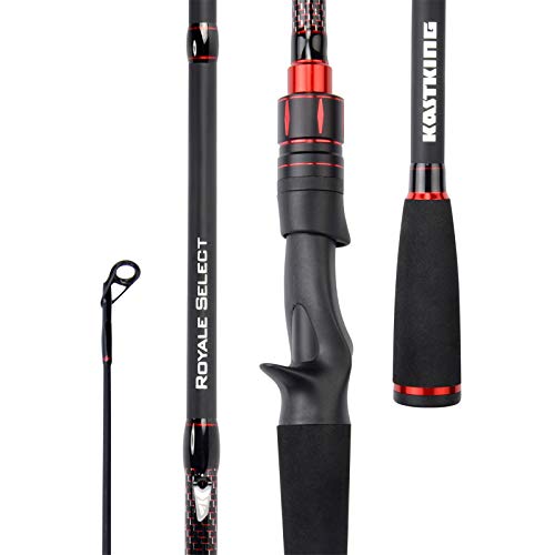 KastKing Royale Select Fishing Rods, Casting 7ft 3in-Heavy Power-Fast-1 pc