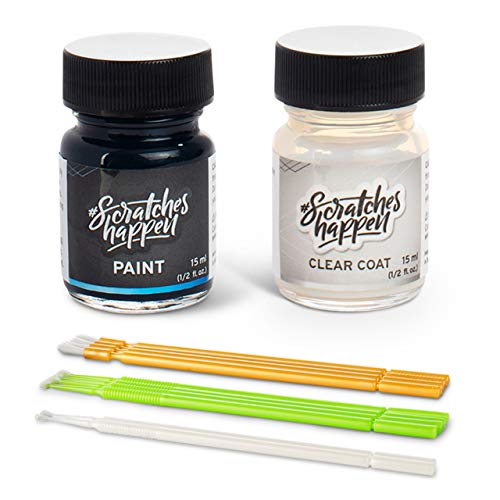 ScratchesHappen Exact-Match Touch Up Paint Kit Compatible with Tesla Deep Blue Metallic (PPSB) - Bottle, Essential
