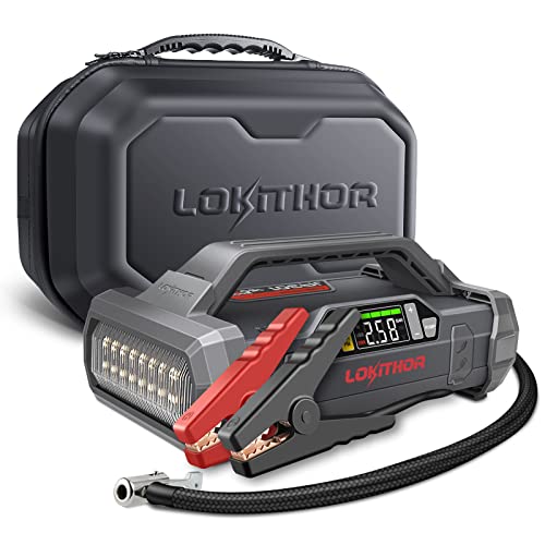 LOKITHOR JA301 Portable Jump Starter with JA Bag EVA Protection Case