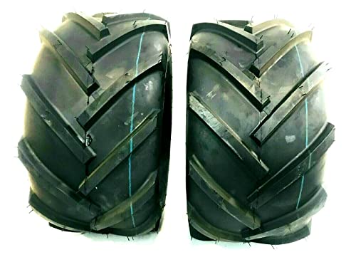 Two- 26x12.00-12 26x12-12 Power Lug Tires AG 26/12-12 Lawn Tractor Ditch 10 Ply Rated