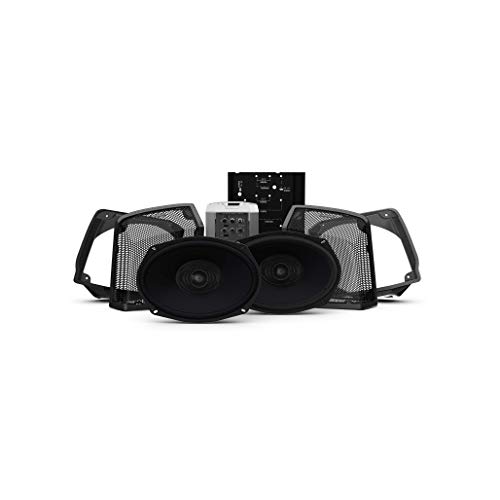 Rockford Fosgate HD9813RK-STAGE2 Two Speakers & Amplifier Kit for Select 1998-2013 Road King Motorcycles