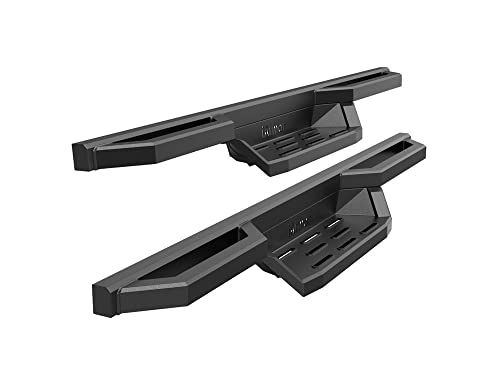 APS Stainless Steel Pocket Steps Running Boards Side Bars Compatible with Jeep Wrangler 1987-2006