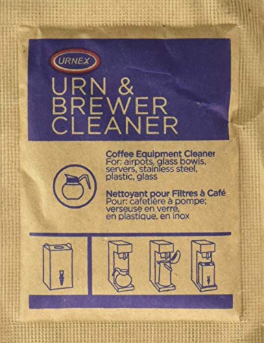 Urnex Original Urn & Brewer Cleaner, Brown, Unscented, 48 Oz, 48 Count