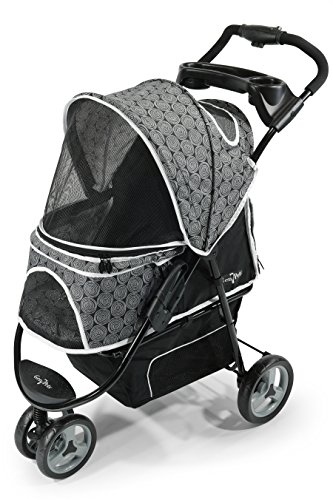 Gen7Pets Promenade Pet Stroller, Black Onyx