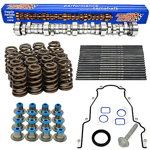 Sloppy Mechanics Stage 3 Camshaft Choose your kit! 4.8 5.3 5.7 6.0 6.2 LS LS1 LS2 LQ4 LQ9 Elgin 1841-P (Camshaft, Springs, Seals, Gaskets and Pushrods)