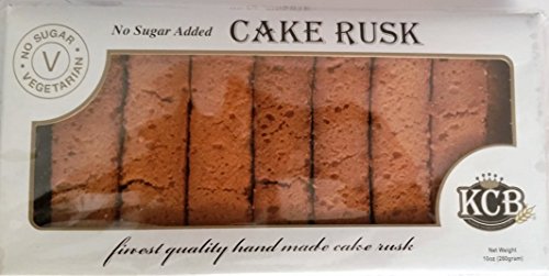 KCB Cake Rusk No Sugar Added Vegetarian 10oz