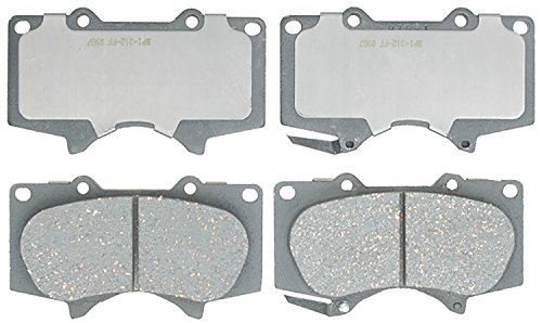 ACDelco Silver 14D976CH Ceramic Front Disc Brake Pad Set