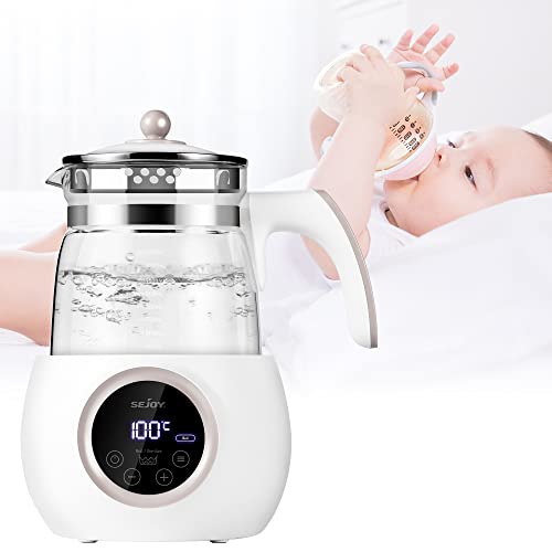 Baby Formula Water Kettle Electric Kettle Temperature Control Water Boiler Smart Kettle Instant Warmer Water Kettle Electric Bottle Warmer Formula Kettle for Tea Coffee 1.2L