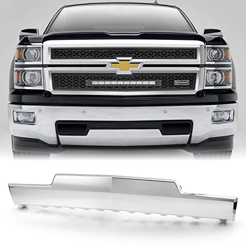 ACANII - For 2014-2015 Chevy Silverado 1500 Pickup Truck w/o Z71 Package Front Bumper Skid Plate Assembly GM1087249C