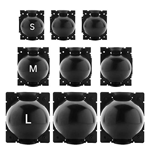 hatatit High Pressure Plant Propagation Air-Layering Pods Set of 9, Tree Root Growing Box Damage Free Grafting Box Plant Root Growth Grafting Ball Device