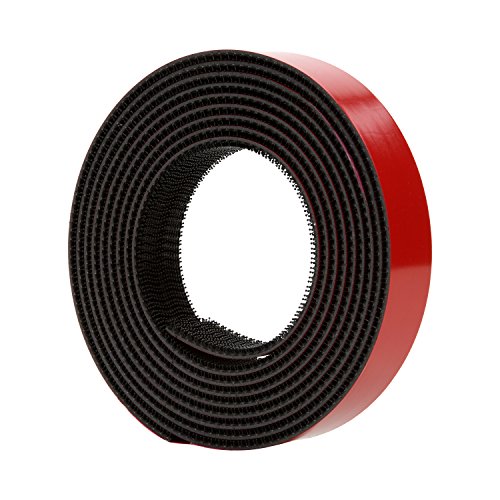 3M Dual Lock Reclosable Fasteners, Heavy Duty Industrial Use, Clear, TB3870, 1" x 10 ft Mated Strip, Indoor/Outdoor Use, Great for Metal, Acrylic, PC, ABS, Powder Coated Paints
