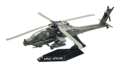 Revell SnapTite Apache Helicopter Plastic Model Kit Brown,8 years old and up