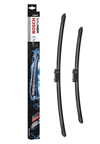 Bosch Automotive Aerotwin 3397118929 Original Equipment Replacement Wiper Blade - 24"/19" (Set of 2) Pinch Tab