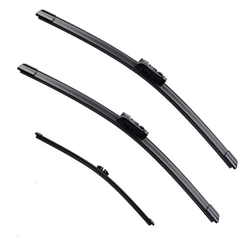 VTOGOI Wiper Blades With Rear Wiper Blades Set For BMW X3 2018-2022,Automotive Replacement Windshield Wiper Blades, That Meet OEM Quality Easy DIY Install 26 "+20"+12"(Set of 3)