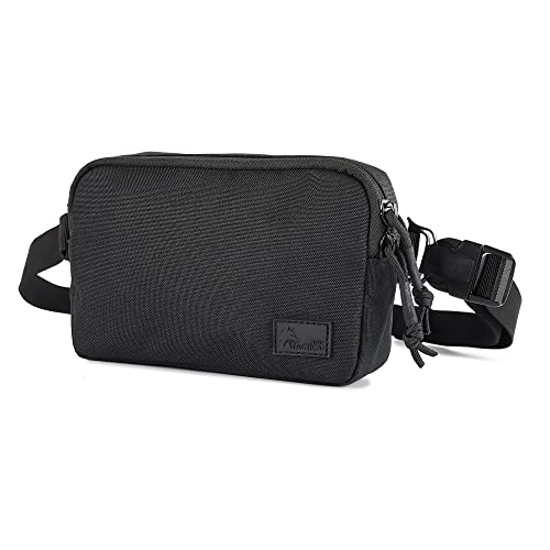 WOLF TACTICAL Fanny Pack, Dangler Pouch Concealed Carry Men CCW Fanny Pack For Men Drop Pouch Waist Pack