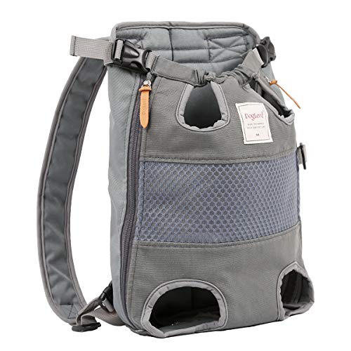 Dog Carrier Backpack - Legs Out Front - Facing Pet Carrier Backpack for Small Medium Large Dogs, Airline Approved Hands - Free Cat Travel Bag for Walking Hiking Bike and Motorcycle