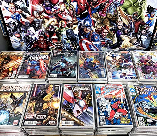 Premium Comic Books Gift Pack - 24 Collection - MARVEL ONLY - Superheroes Comics Grab Bag