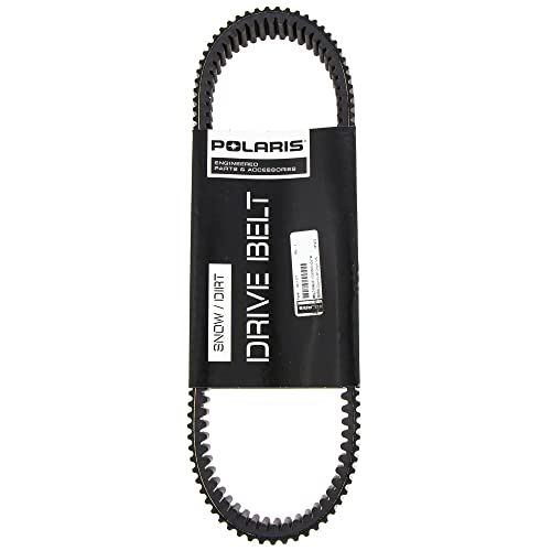 Polaris Snow Snowmobile Performance Drive Belt, Part 3211177  Compatible with Specific Models of Polaris Snowmobiles, Runs at Optimal RPMs, No Clutch Recalibration, Replace Every 1,000 Miles, Black
