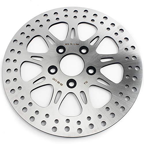 TARAZON 11.5 inch Rear Brake Rotor for Harley Davidson Sportster Softail Dyna All models 1985-1999 Countersunk Hole