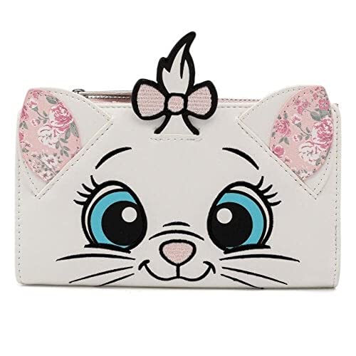 Disney Aristocats Marie Floral Flap Wallet