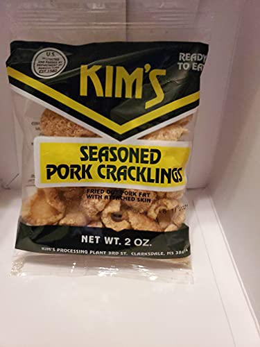 Kim's Seasoned Pork Cracklings ( 3 pack )