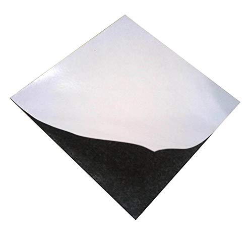 Black Heat Resistant Thin Silicone Rubber Gasket Sheet Adhesive Back,1/25 by 12 by 12 inch