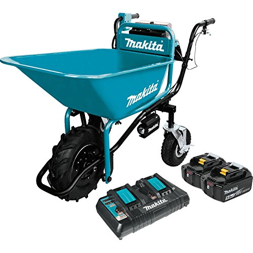 Makita XUC01PTX1 36V (18V X2) LXT Brushless Power-Assisted Wheelbarrow Kit (5.0Ah)