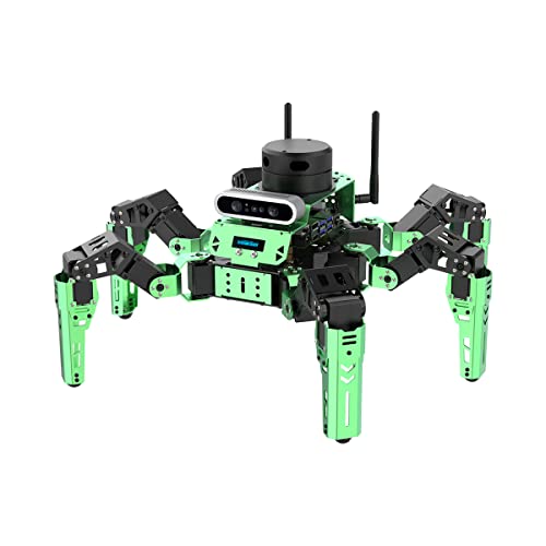 HIWONDER ROS Hexapod Robot for Jetson Nano 3D Depth Camera and Lidar Mapping Navigation Python Programmable AI Robot kit (Advanced Kit)