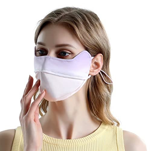 Ligart UPF 50+ Breathable Sun UV Protection Face Mask for Women Golf Yoga Sports