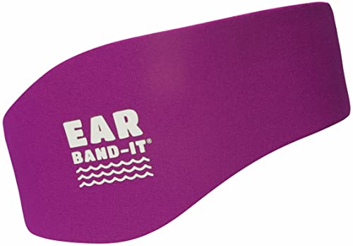 Ear Band-It Swimming Headband - Invented by Physician - Hold Ear Plugs in - The Original Swimmer's Headband - Doctor Recommended - Secure Earplugs