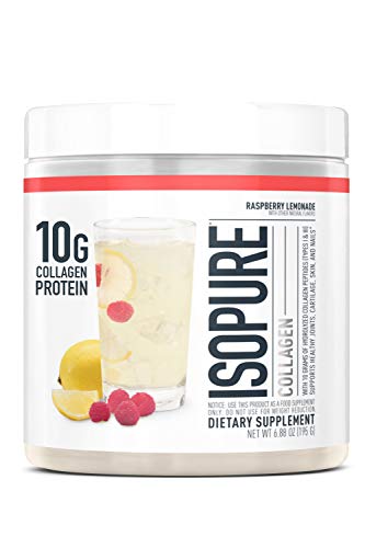 Isopure Multi Collagen Peptides Protein Powder, Vitamin C for Immune Support, 6.88 oz.