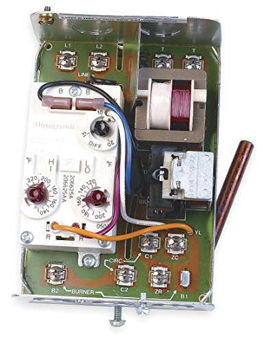 HONEYWELL L8124E1016 High limit protection, low limit and circulation control Triple Aquastat Relay