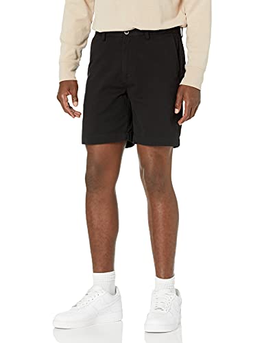 Amazon Essentials Men's Slim-Fit 7" Short, Black, 32