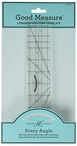Good Measure 1/4" Thick Machine Quilting ruler