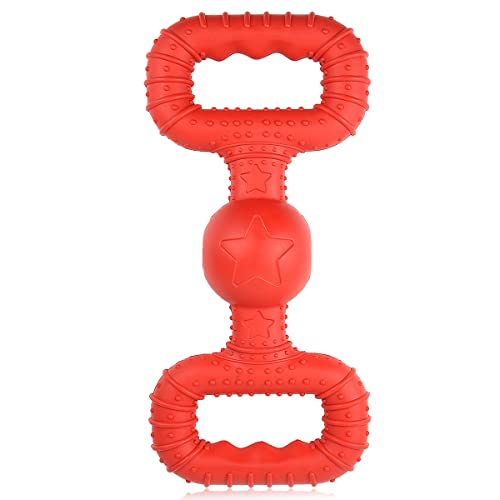 BiteKing Natural Rubber Dog Toys for Large Aggressive Chewers - Tough Tug War Dog Toy for Medium Large Dogs Tooth Clean
