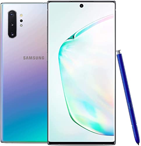 Samsung Galaxy Note 10+ Plus 5G Enabled Verizon + GSM Unlocked 256GB Aura Glow (Renewed)