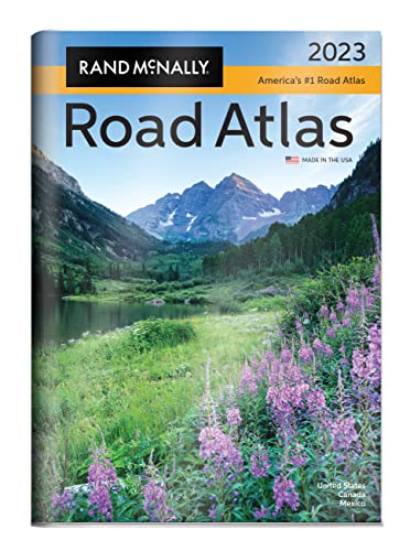 Rand McNally 2023 Road Atlas with Protective Vinyl Cover (Rand McNally Road Atlas United States/ Canada/Mexico (GIFT EDITION))