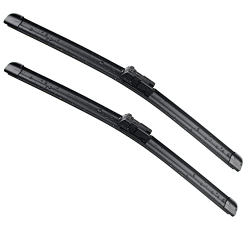 EMITHSUN OEM QUALITY Premium All-Season Windshield Wiper Blades Replacement for Honda Civic Coupe 2 Door 2005-2011,Easy DIY Install 28"+24"(Set of 2)