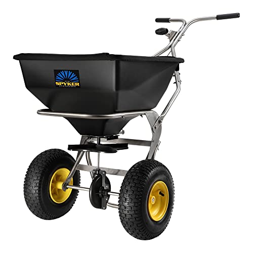 Spyker Ergo-Pro Walk-Behind Broadcast Spreader - 80-Lb. Capacity, Model# SPY80-1S